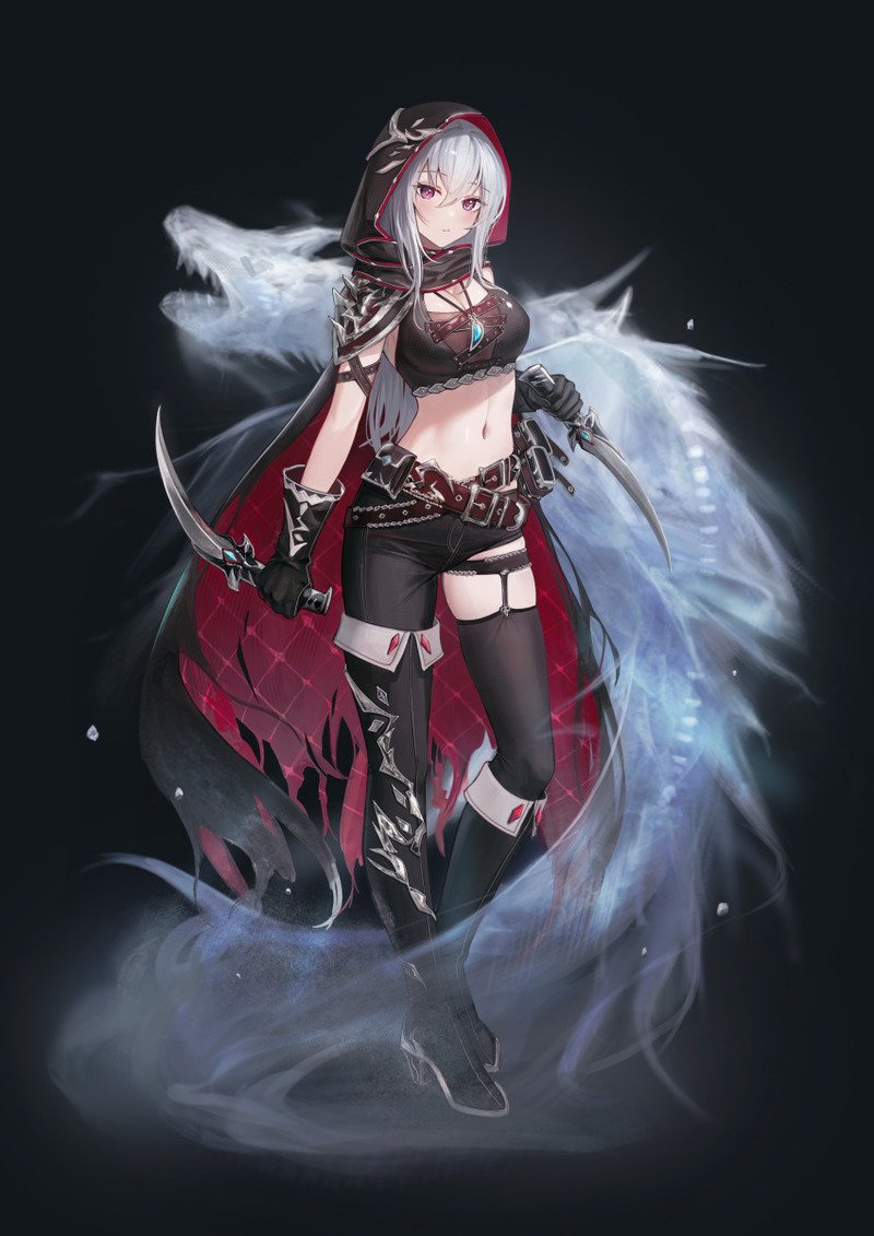 ảnh anime nữ ngầu đét