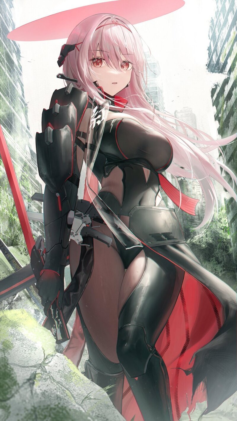 ảnh anime nữ robot