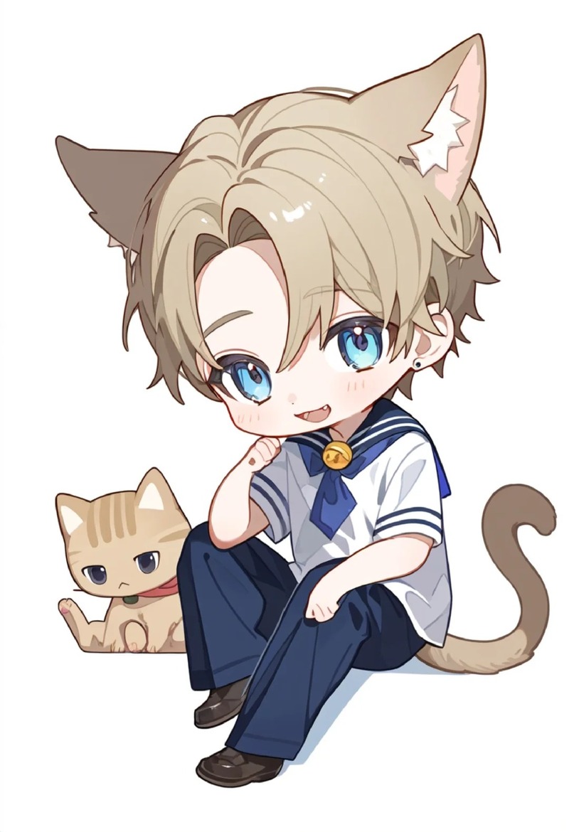 ảnh chibi cute nam