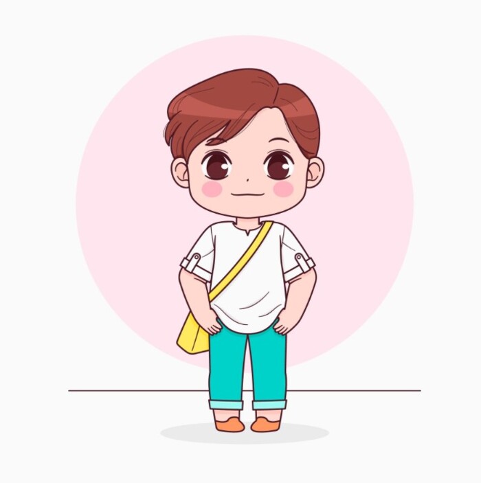 ảnh chibi học sinh ngầu