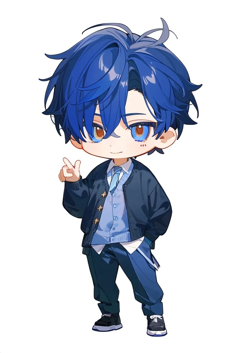 ảnh chibi nam 8k