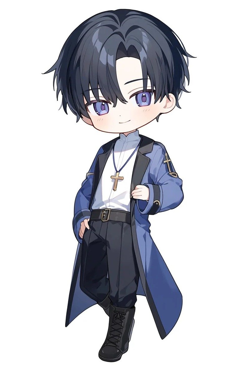 ảnh chibi nam thánh giá