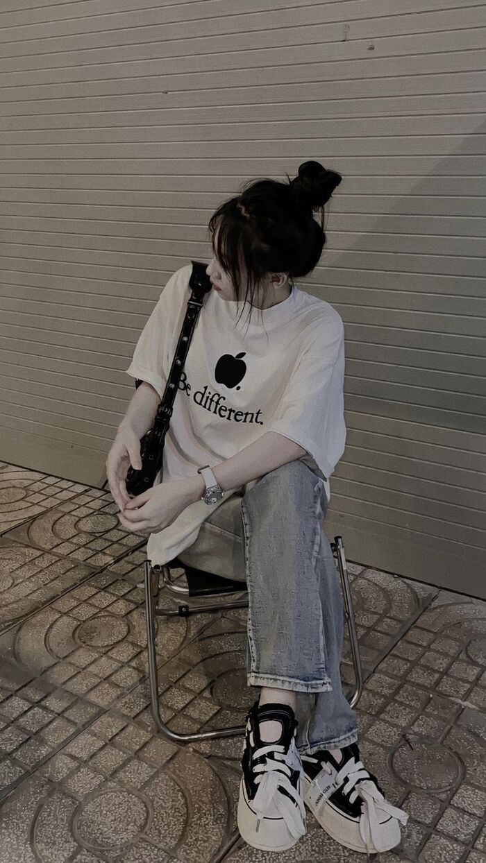 Ảnh girl phố che mặt