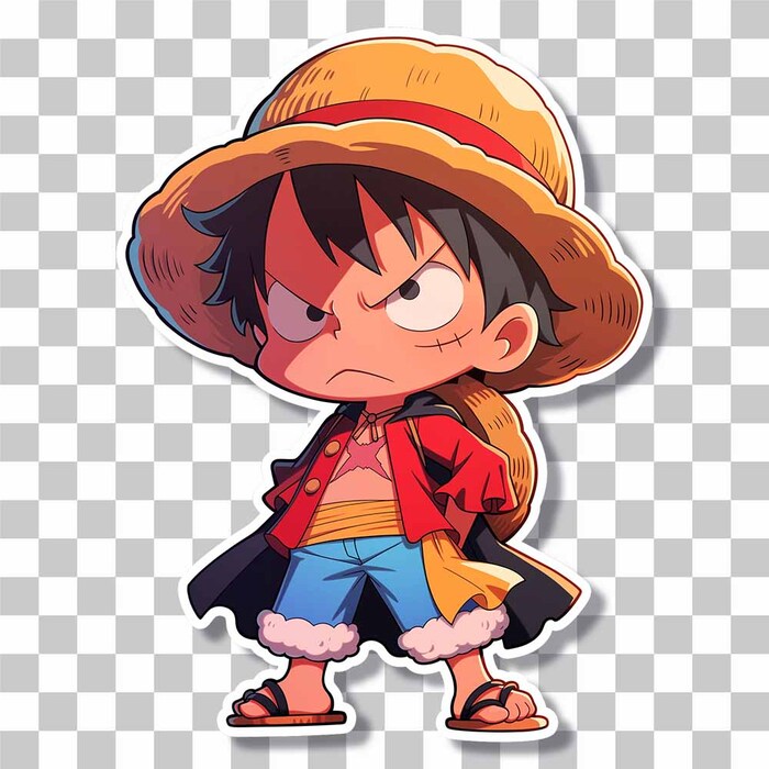 ảnh luffy chibi ngầu