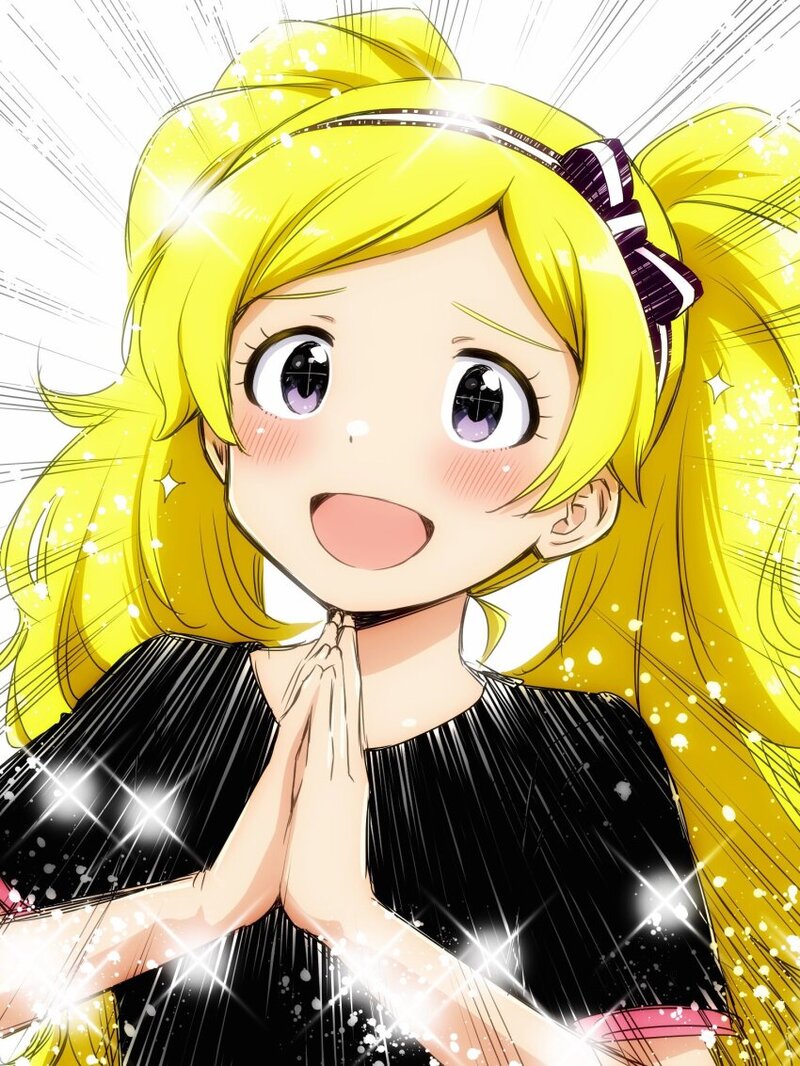 ảnh nhân vật anime nữ phát sáng