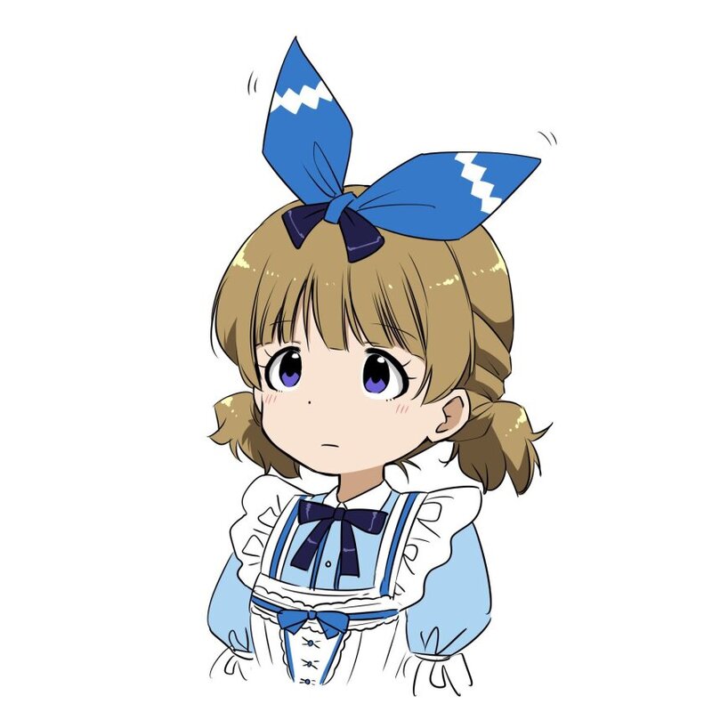 ảnh nhân vật anime nữ tủi thân