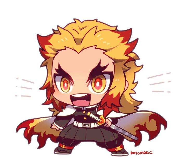 ảnh thanh gươm diệt quỷ chibi cute