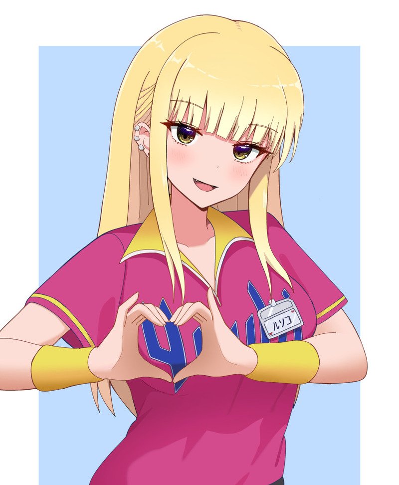 anime gái xinh tóc vàng
