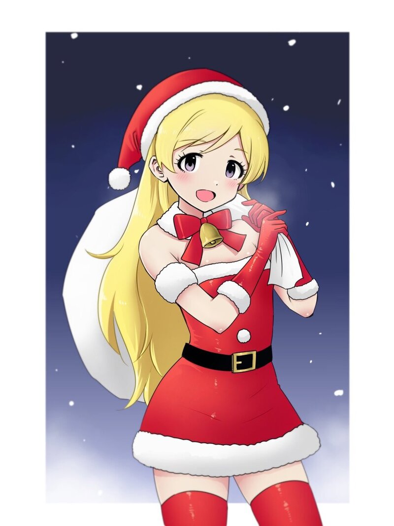 anime nữ noel