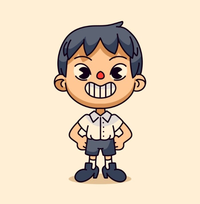 avatar chibi nam ngầu