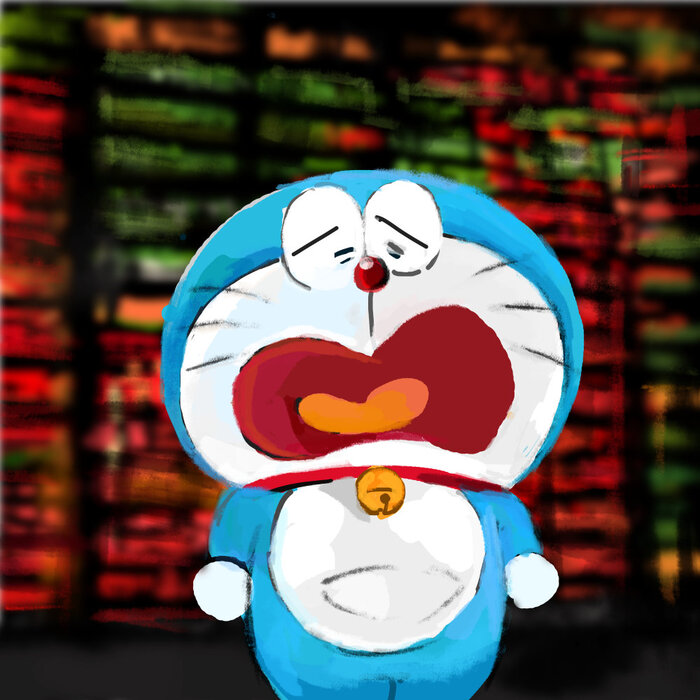 chibi cute doraemon chibi