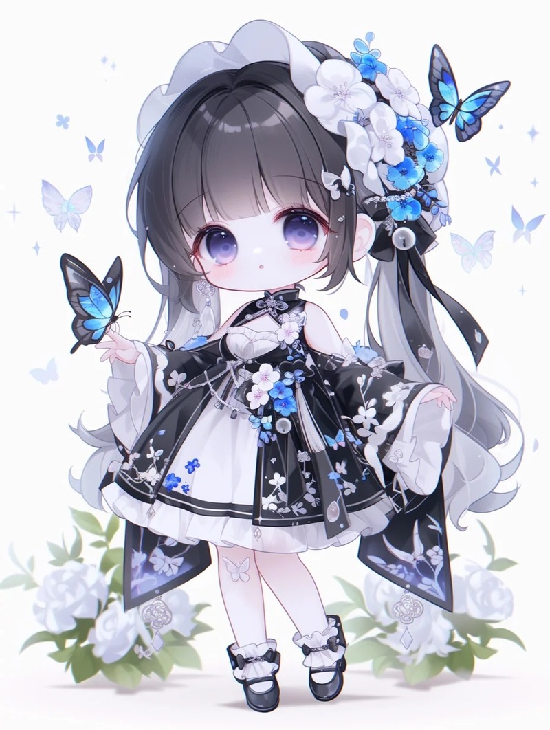 chibi xinh gái