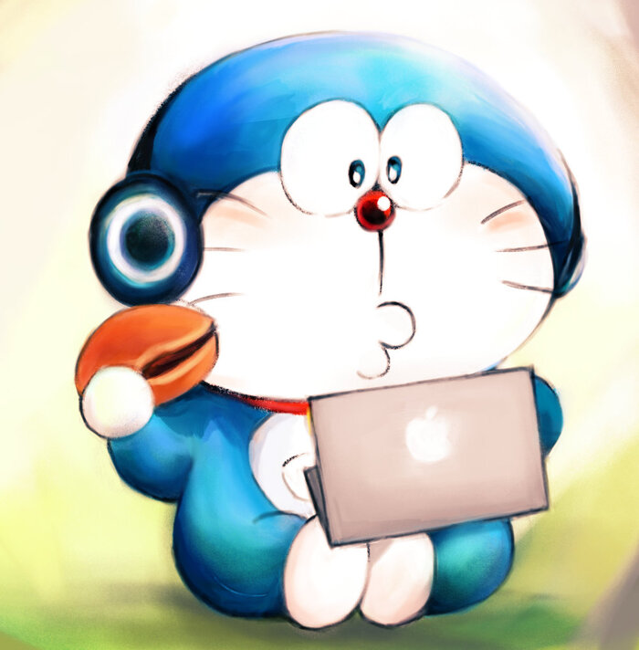 doraemon chibi dễ thương