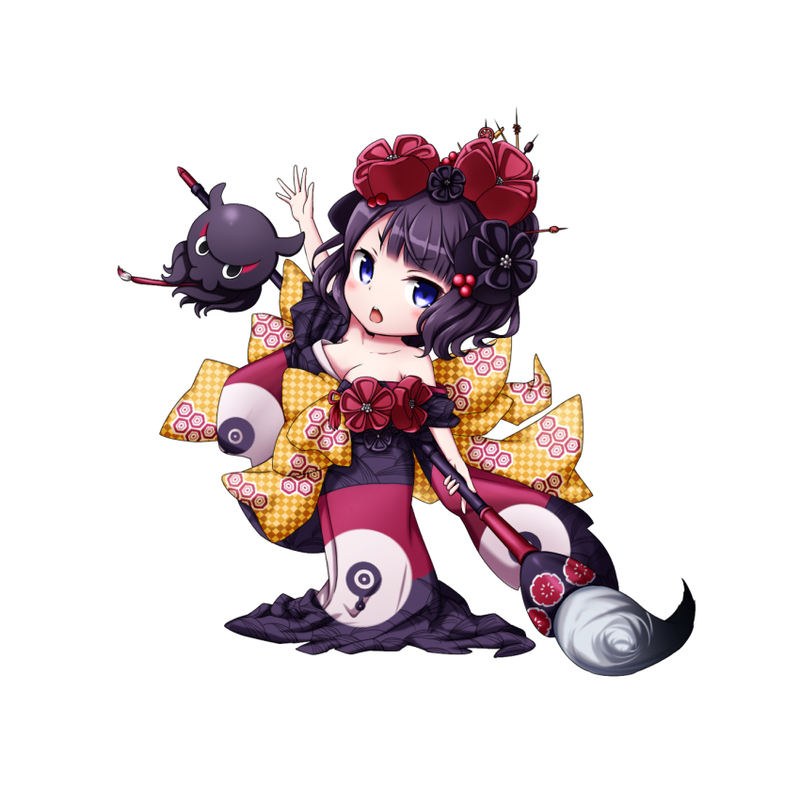 hình ảnh chibi nữ cute đơn giản