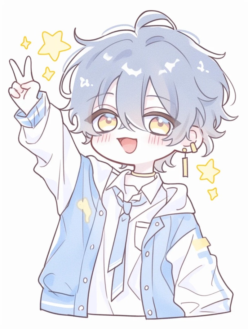 hình chibi dễ thương nam
