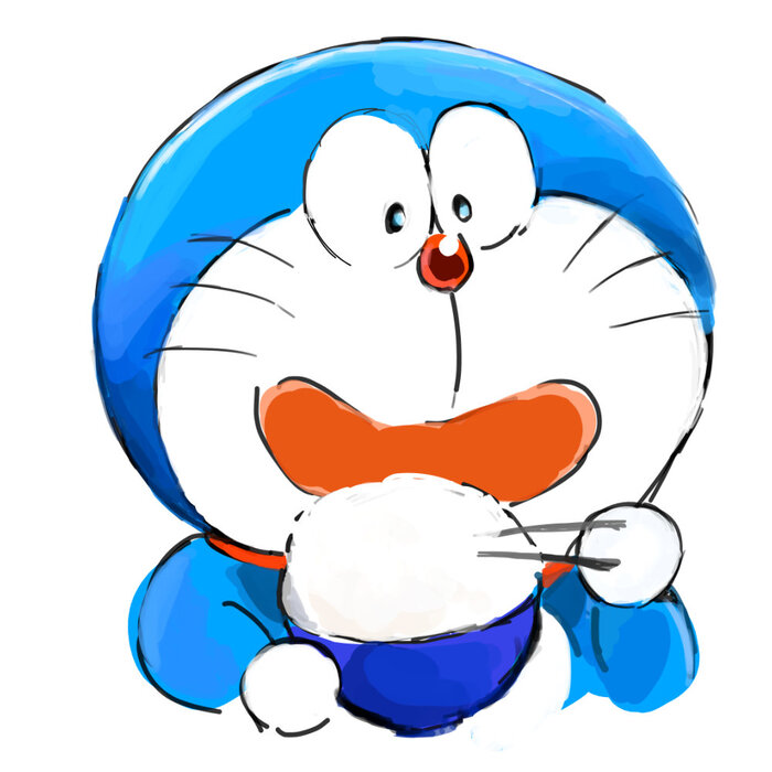 hình doraemon chibi