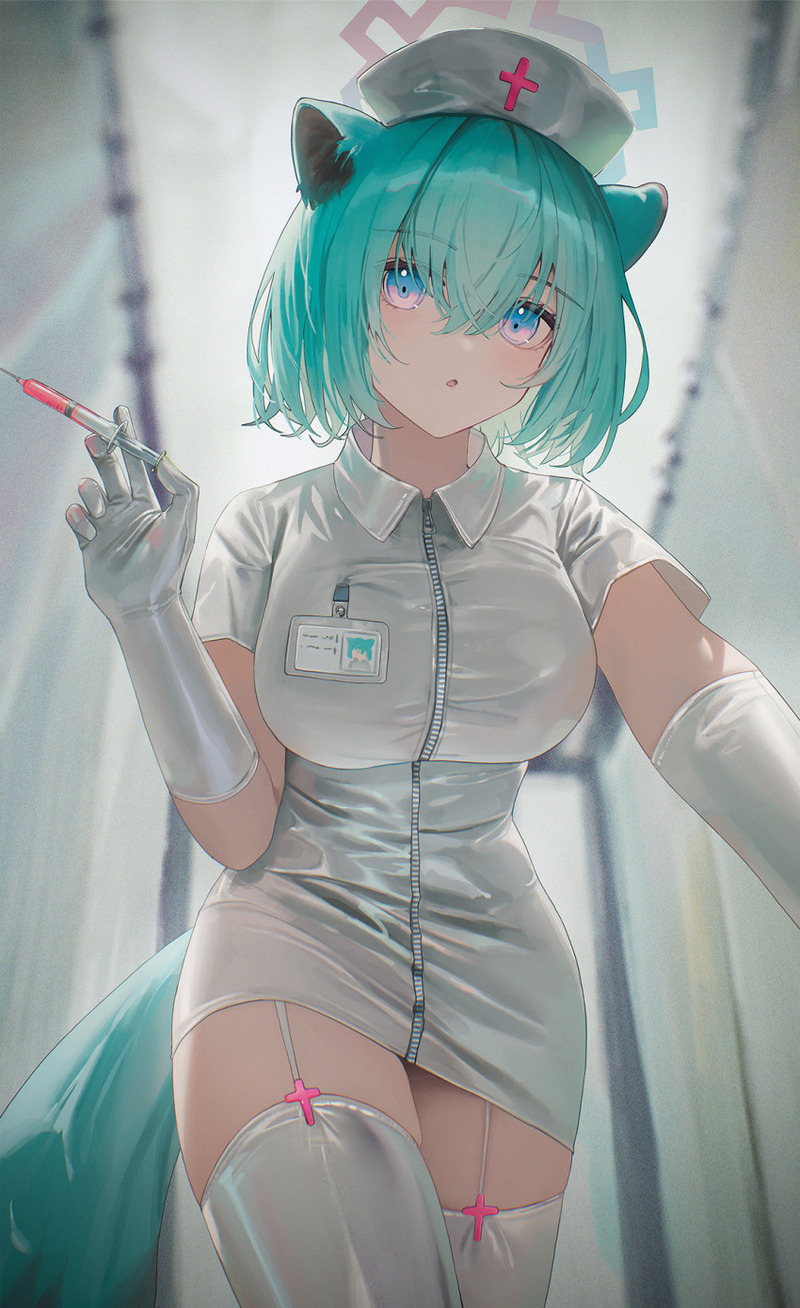 hình nền anime nữ y tá