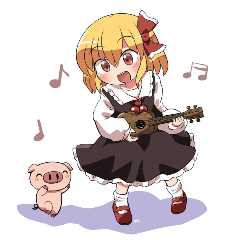 hình nền chibi tóc vàng