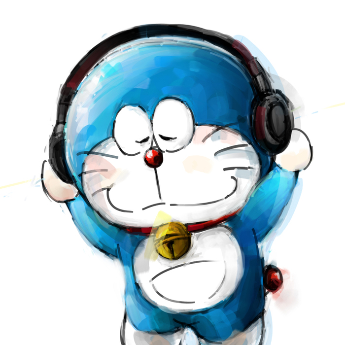 hình vẽ doraemon chibi cute