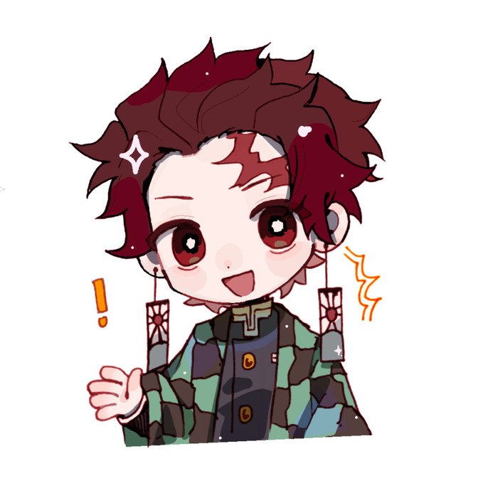thanh gươm diệt quỷ chibi tanjiro