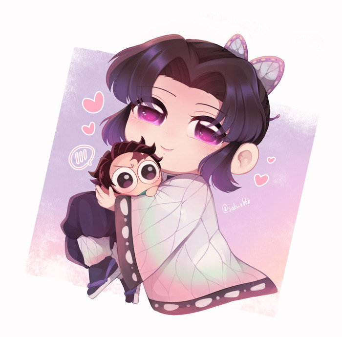 thanh gươm diệt quỷ nezuko chibi