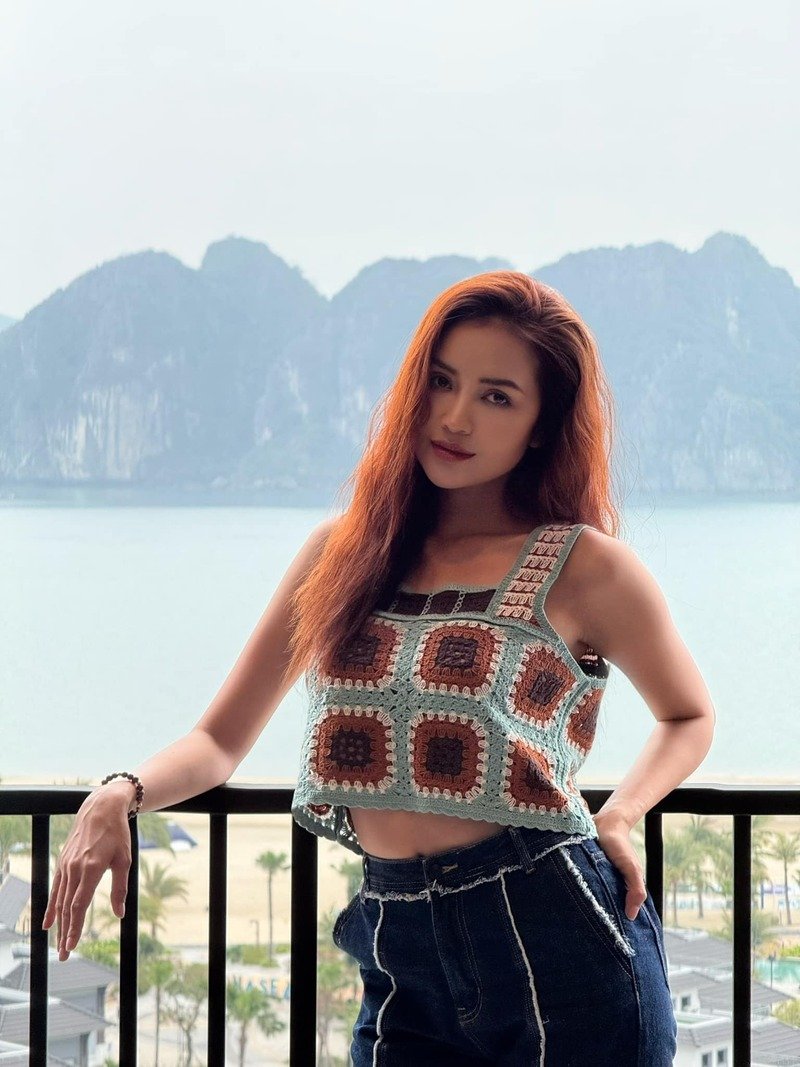 ảnh Ngọc Châu cá tính