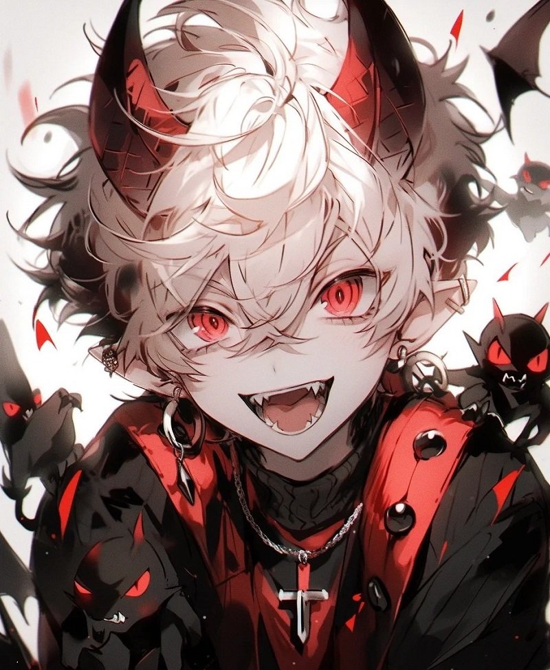 ảnh anime nam ngầu, lạnh lùng ác quỷ