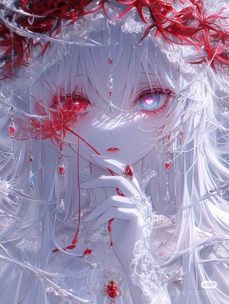 ảnh anime nữ kinh dị