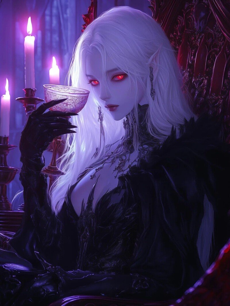 ảnh anime nữ ngầu lạnh lùng ác quỷ