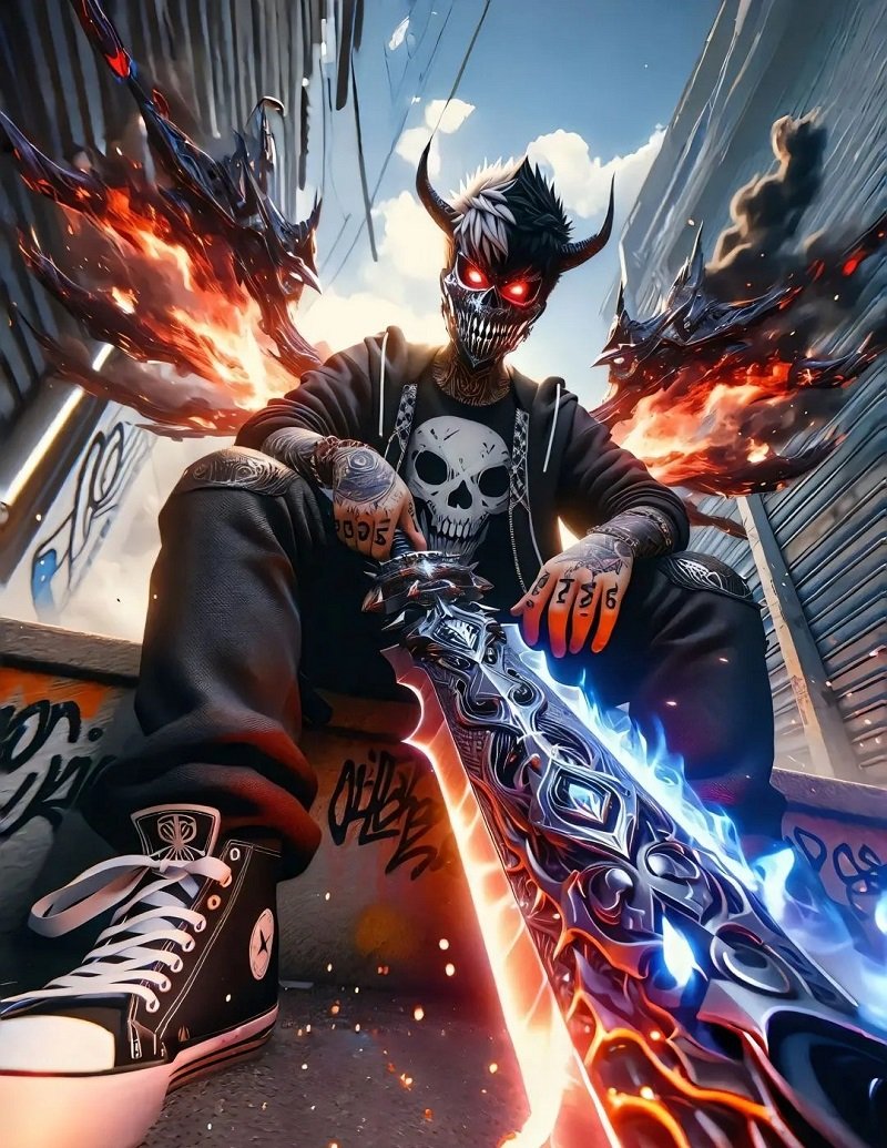 avatar anime nam ngầu