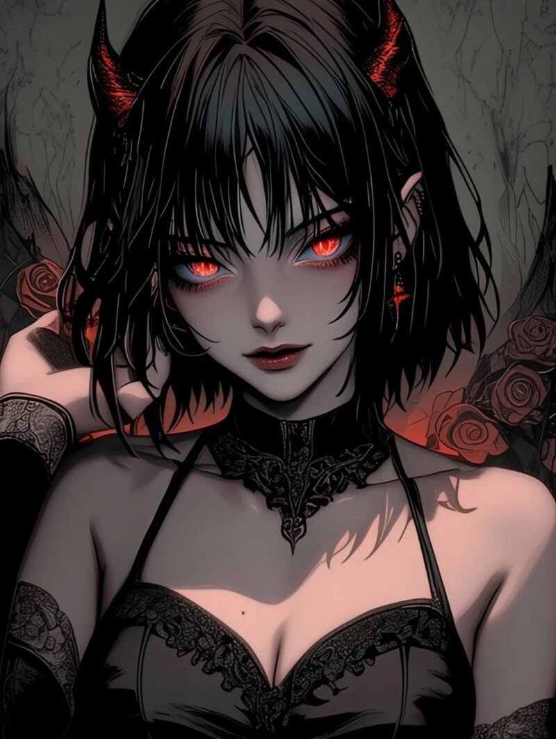 avatar anime nữ ngầu