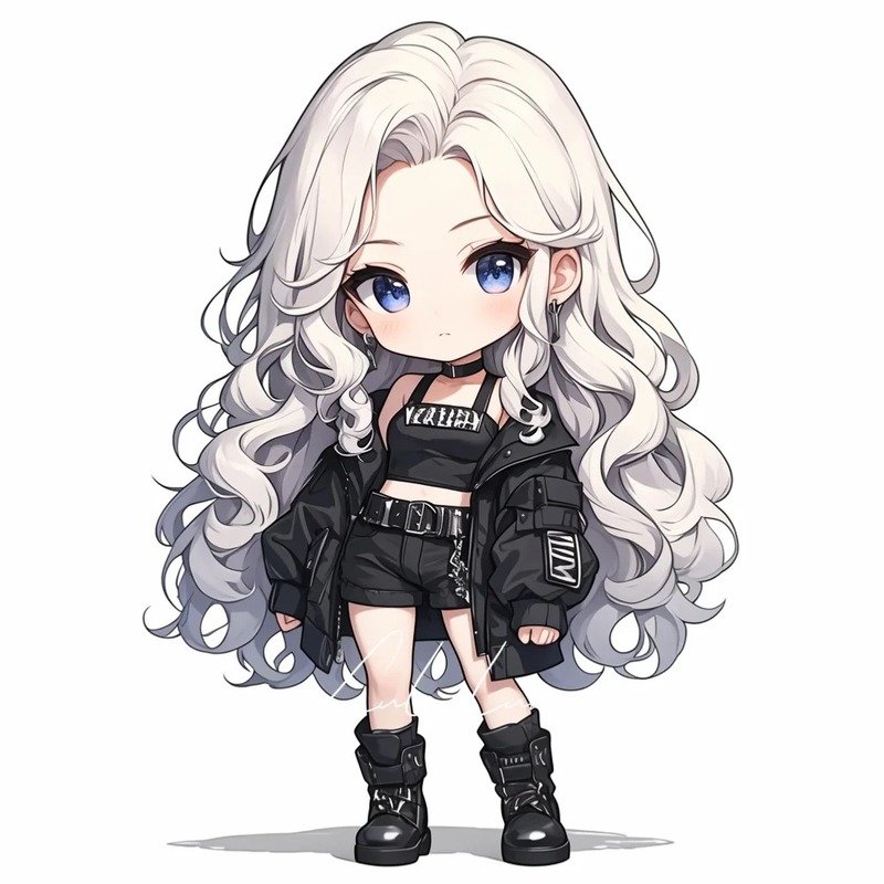 hình anime chibi nữ cute