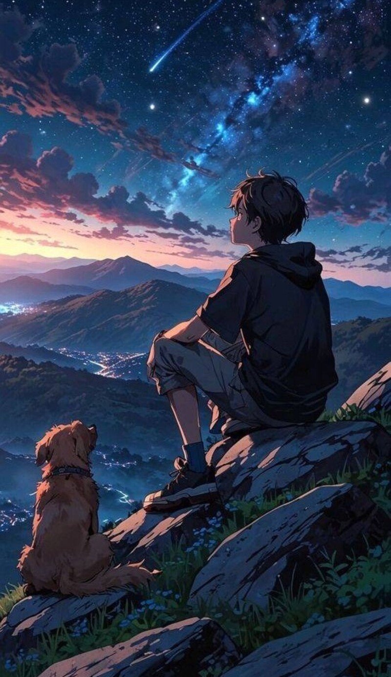 hình nền anime chất lượng buồn