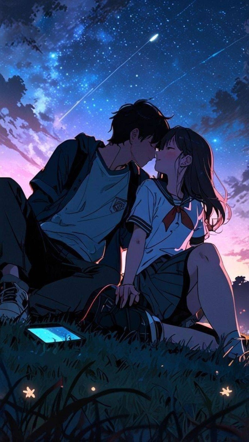 hình nền anime chất lượng cao cho các cặp đôi