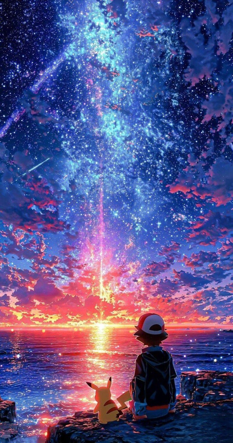 hình nền khung cảnh anime