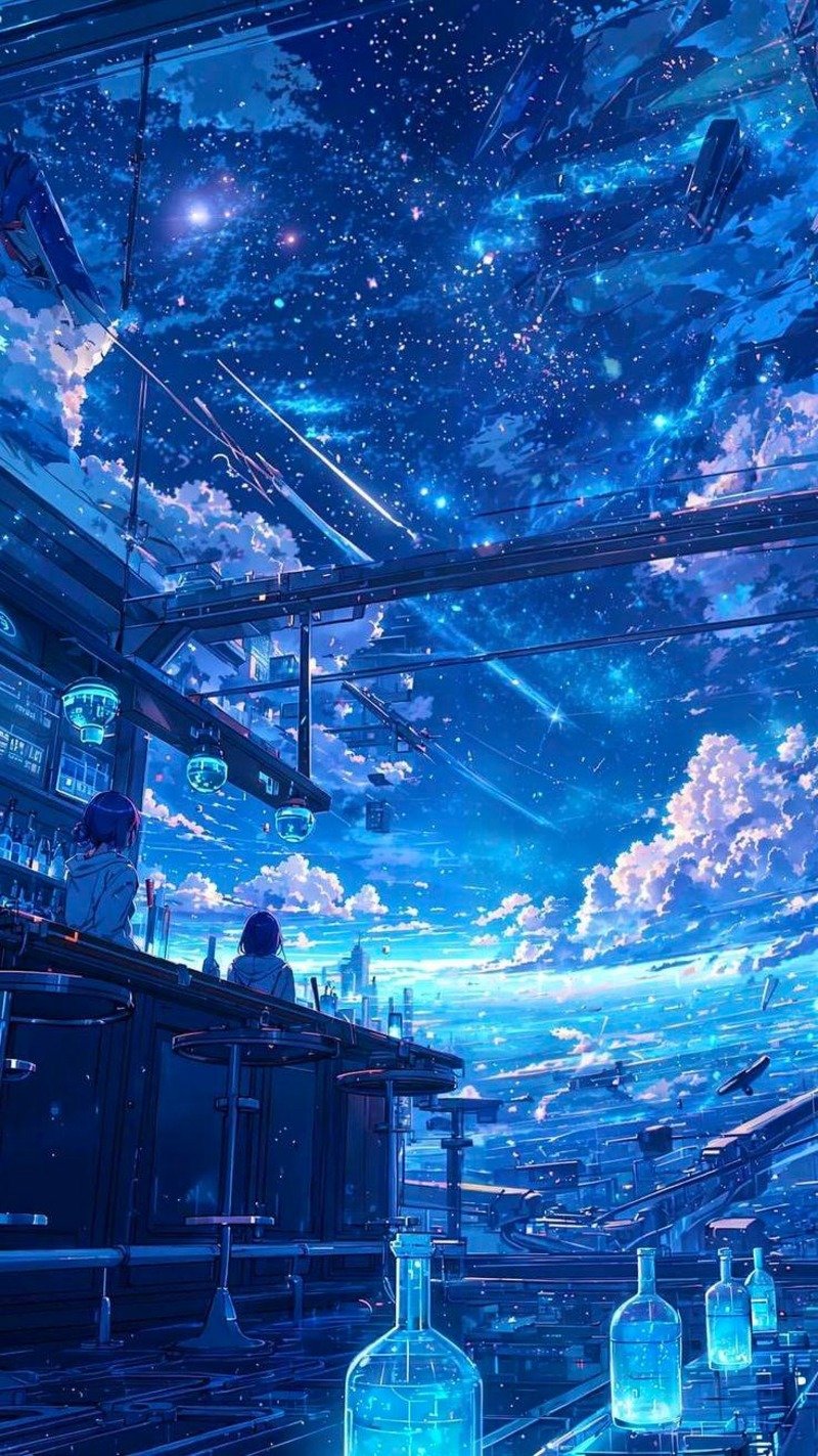 hình nền phong cảnh anime 4k