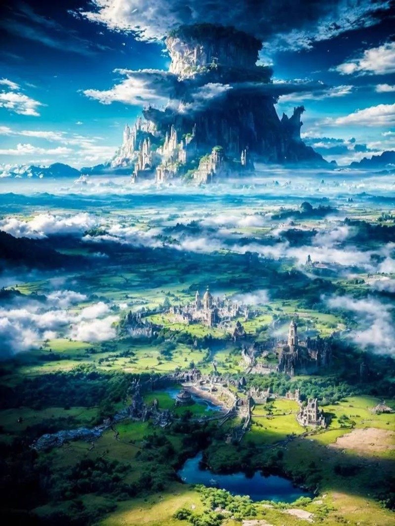 hình nền phong cảnh anime cho điện thoại