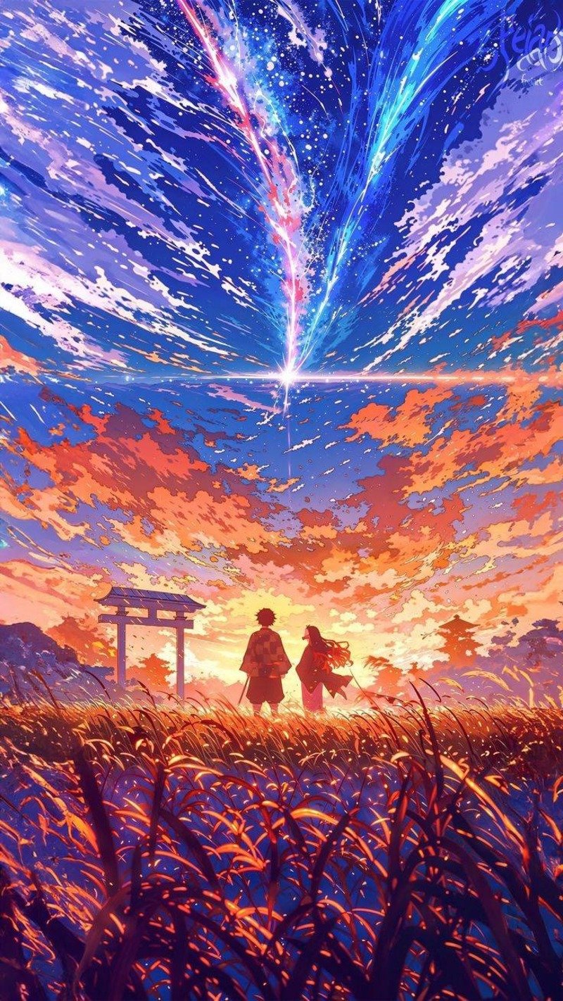 hình nền phong cảnh anime cổ trang