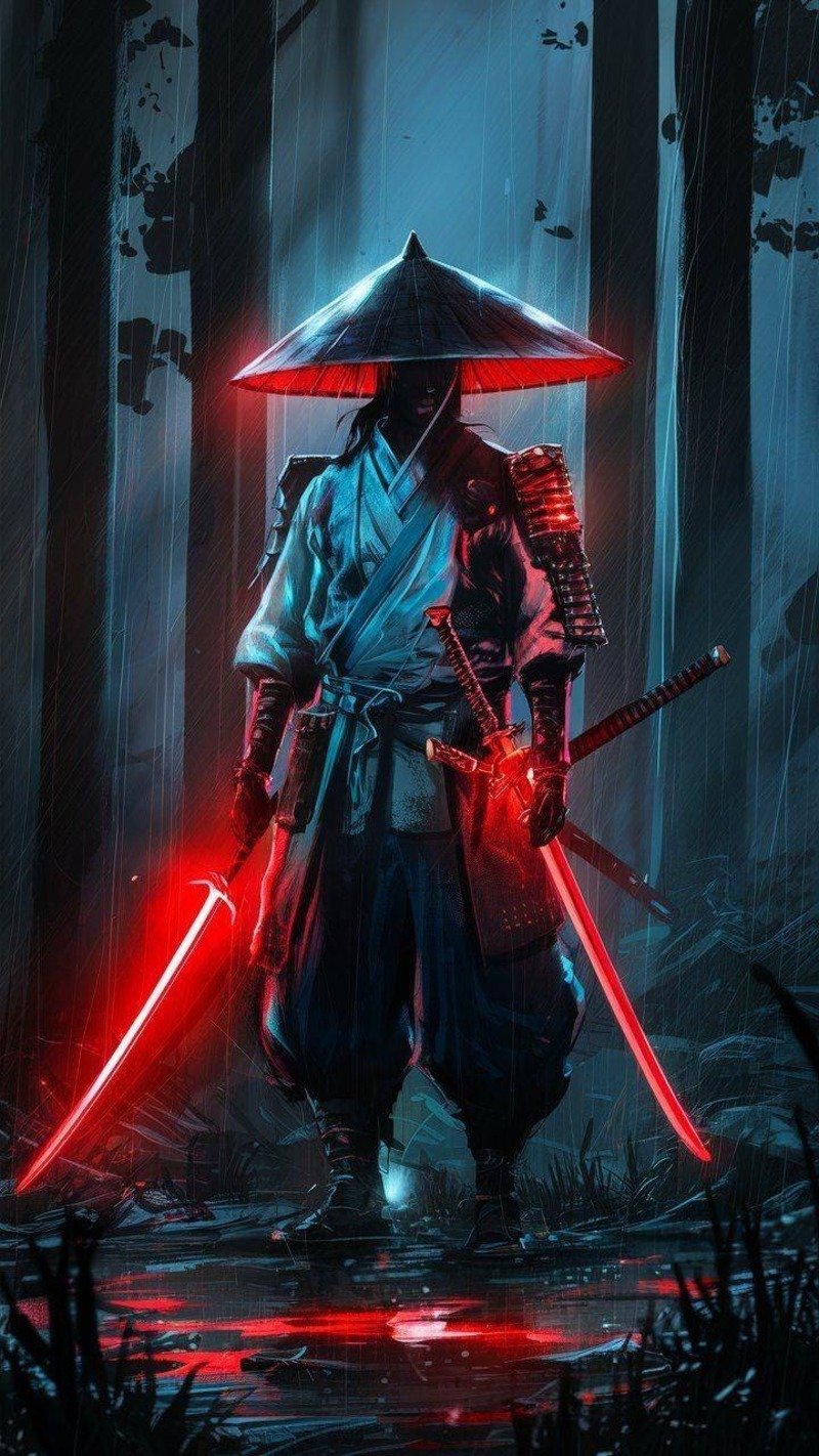 hình nền samurai hd cho điện thoại