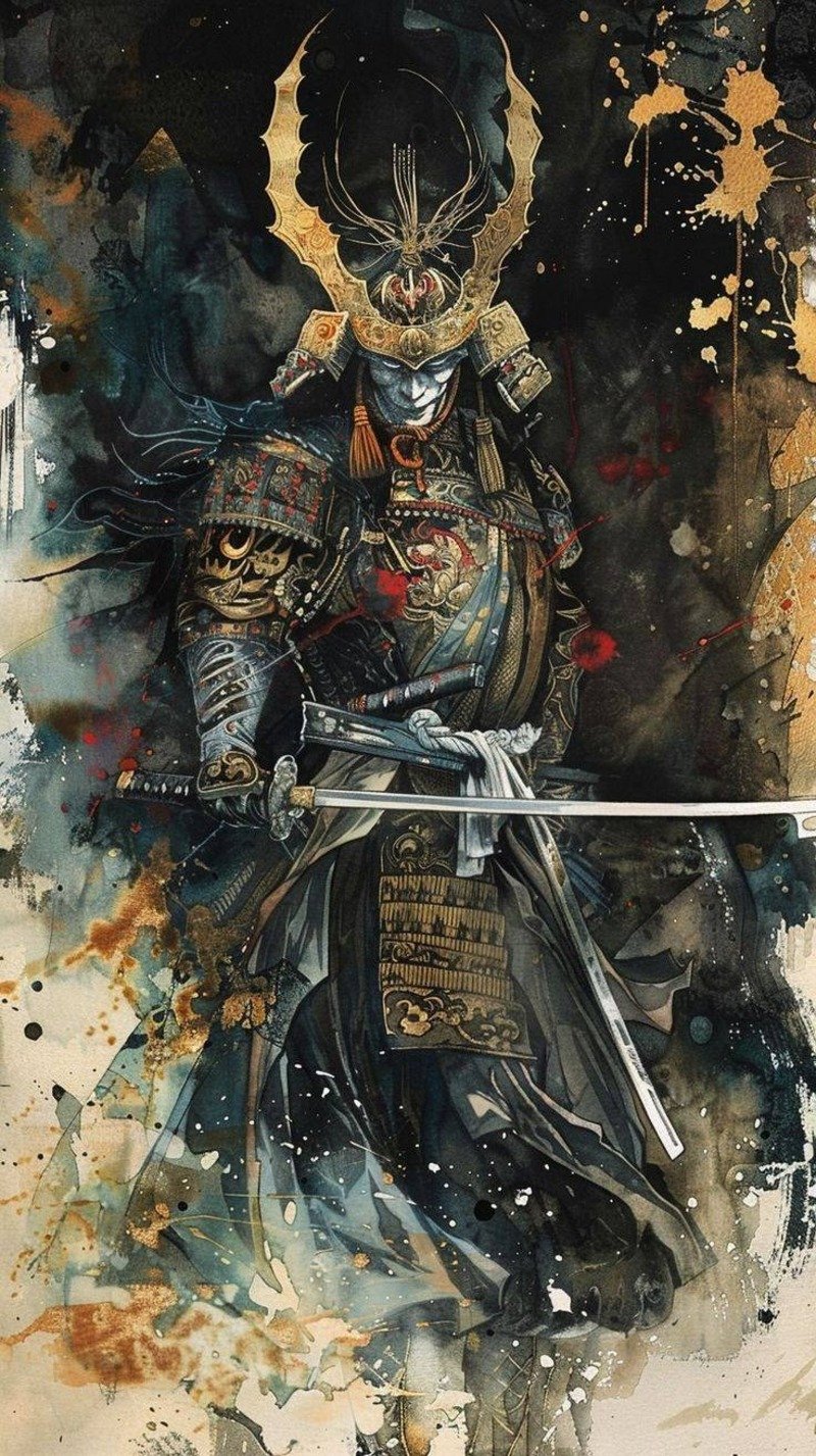 hình nền samurai ngầu