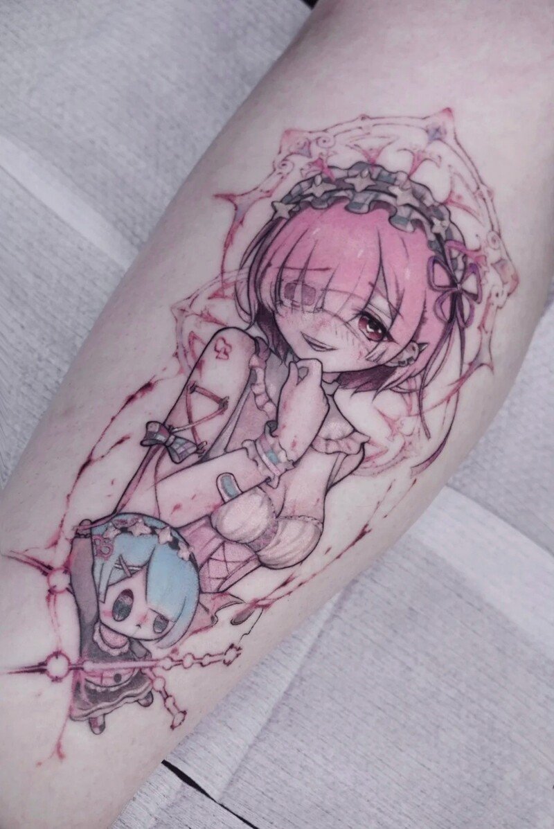 hình xăm anime