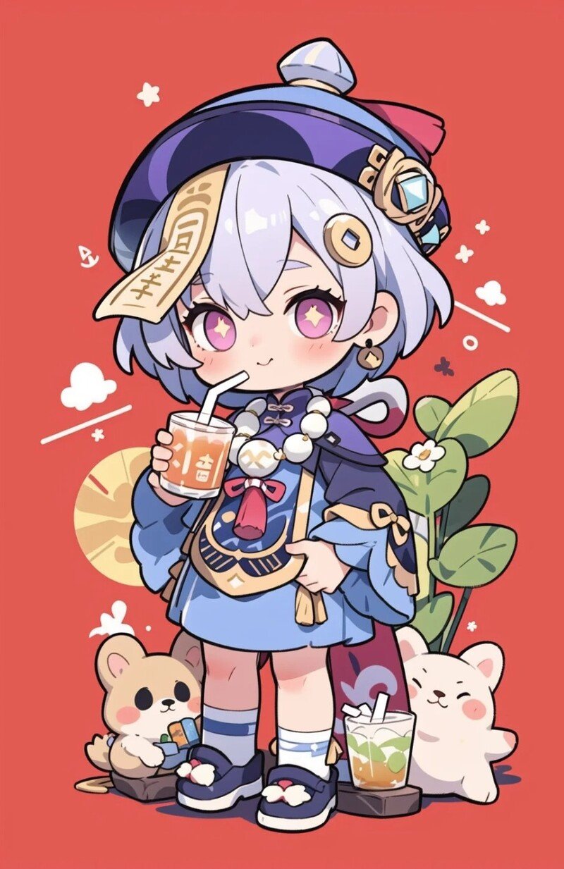 ảnh anime cute chibi