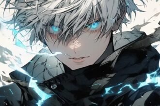 Mê mẩn với 120+ ảnh anime Gojo ngầu đẹp với mái tóc trắng đặc biệt