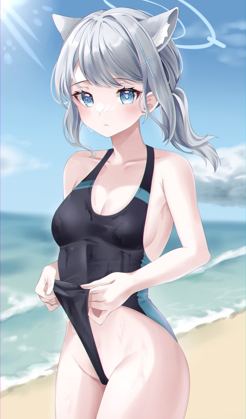 gái anime hở hang