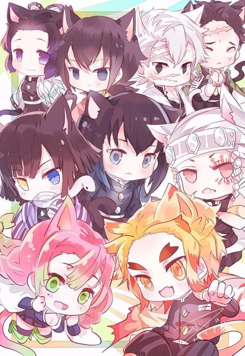 hình ảnh anime thanh gươm diệt quỷ