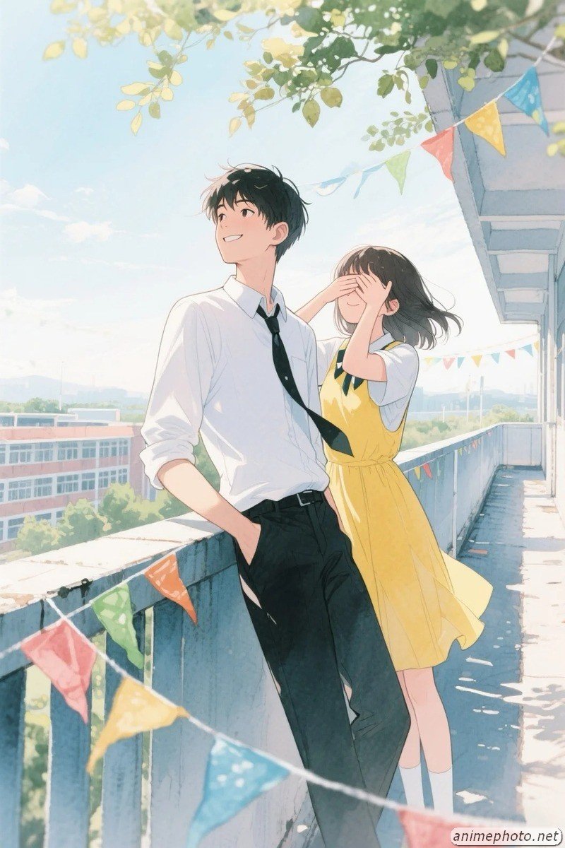 hình nền anime học đường 2