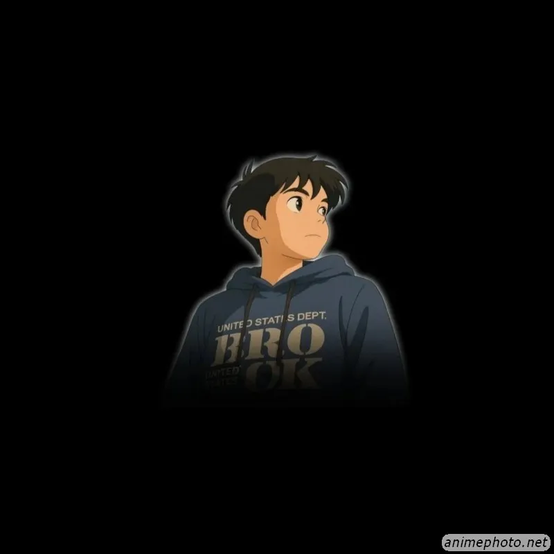 aesthetic anime boy dp