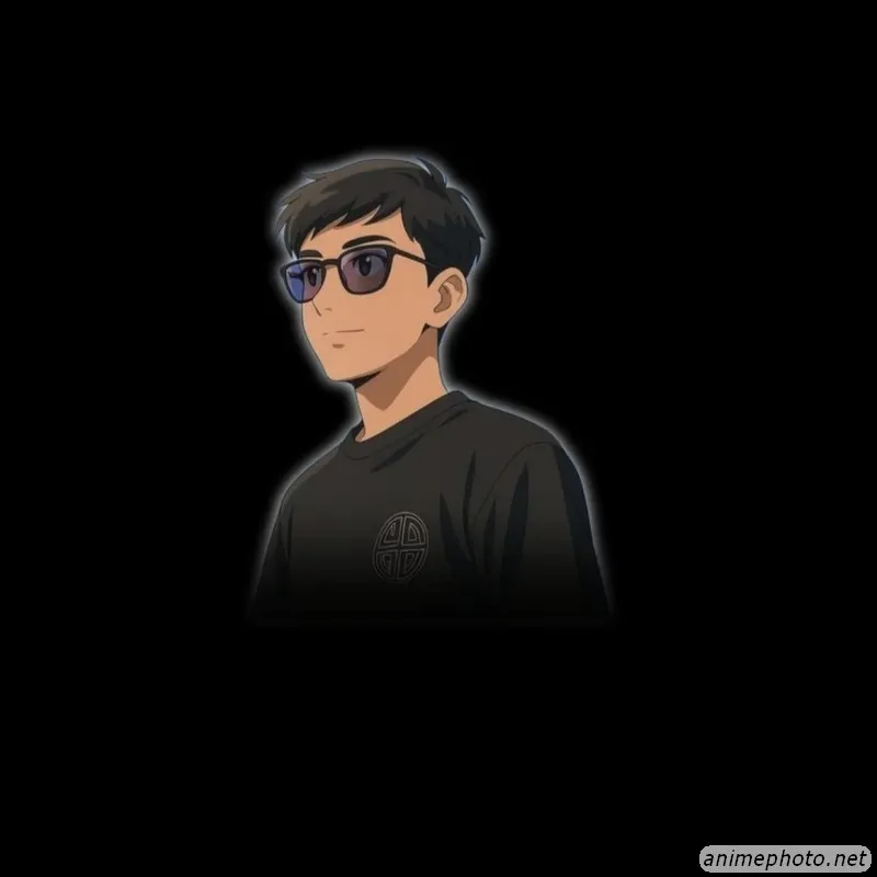 angry anime boy dp