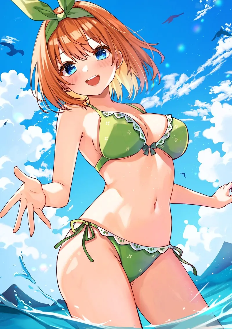 ảnh anime bikini