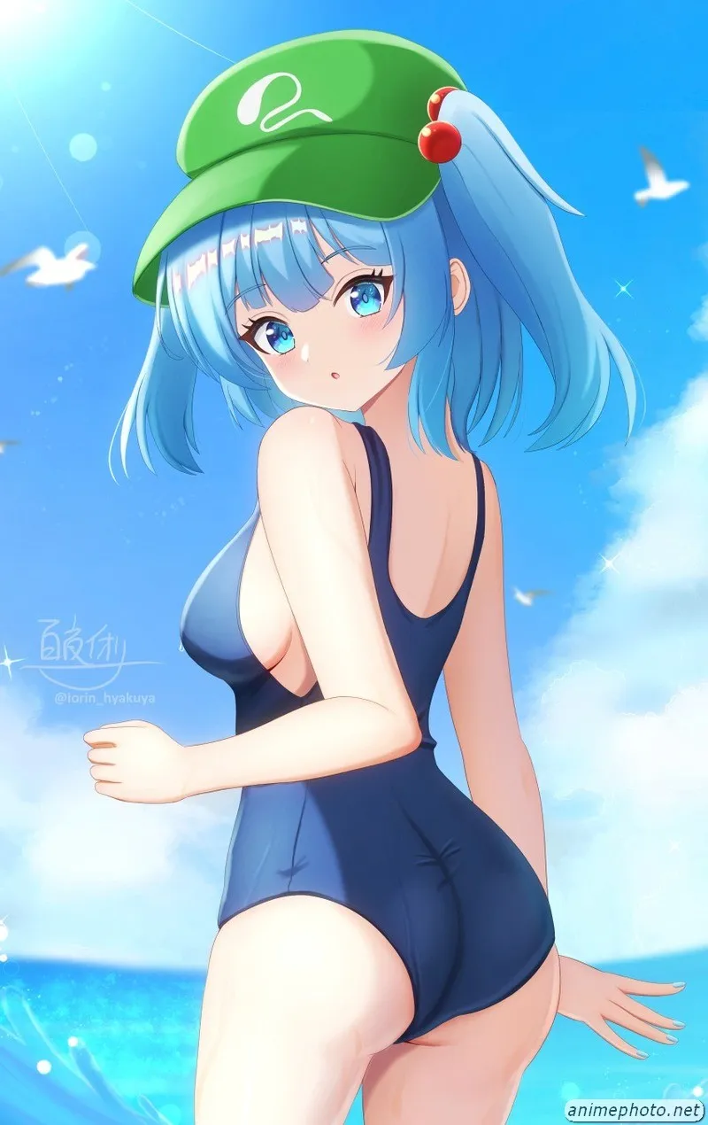 ảnh gái xinh anime bikini